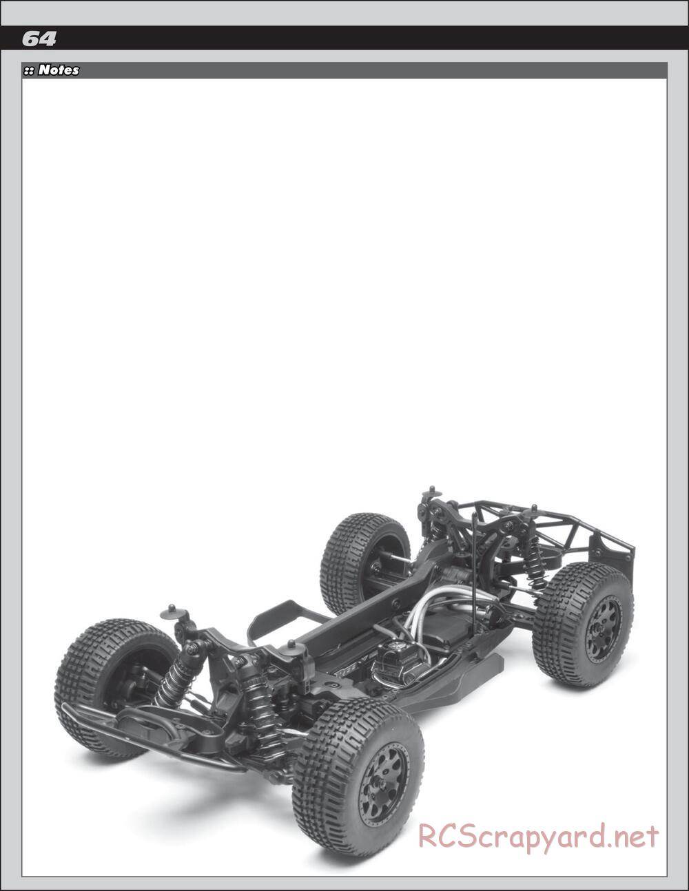 Team Associated - SC10 4x4 Factory Team - Manual - Page 64