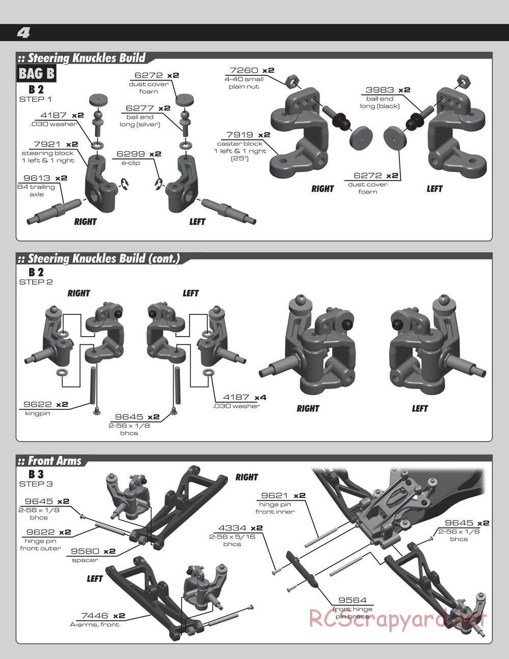 Team Associated - SC10 - Manual - Page 4