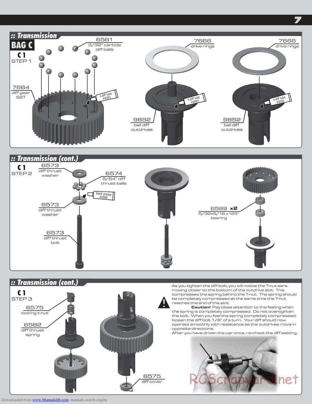 Team Associated - SC10 Factory Team - Manual - Page 7