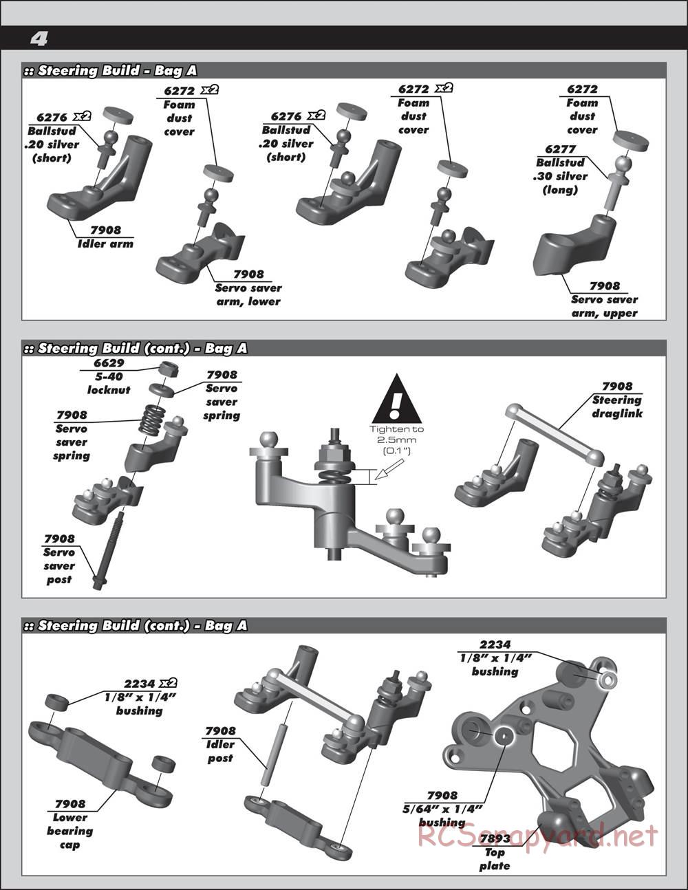 Team Associated - SC10 GT - Manual - Page 4