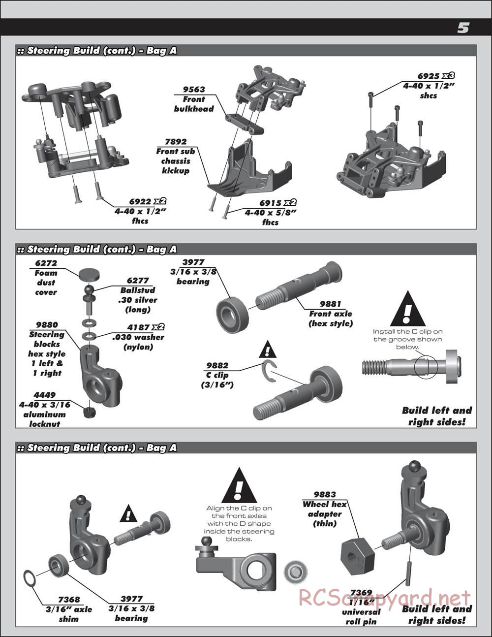 Team Associated - SC10 GT - Manual - Page 5