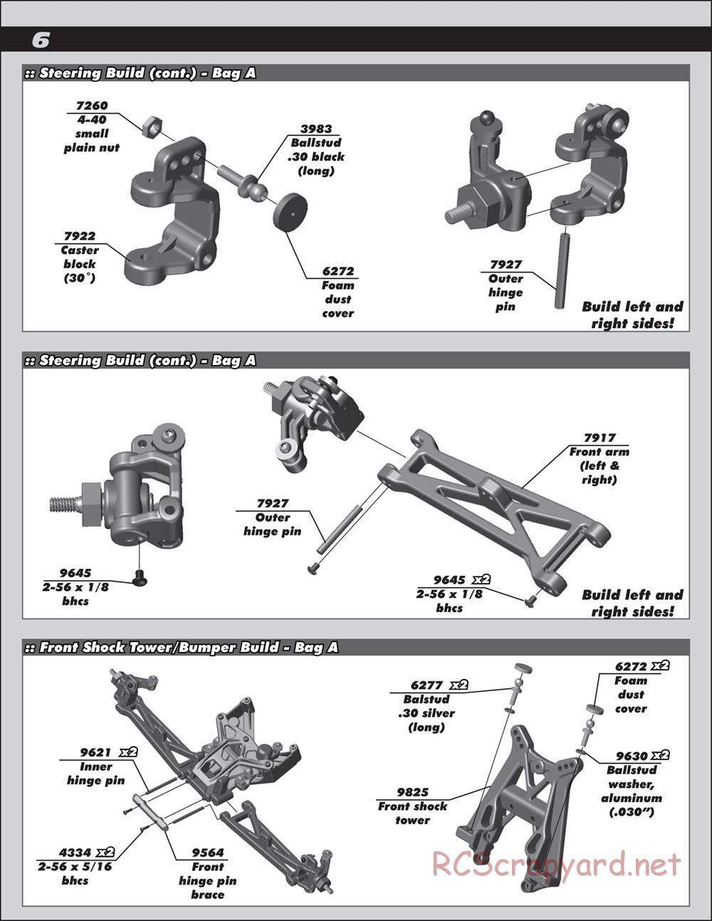 Team Associated - SC10 GT - Manual - Page 6