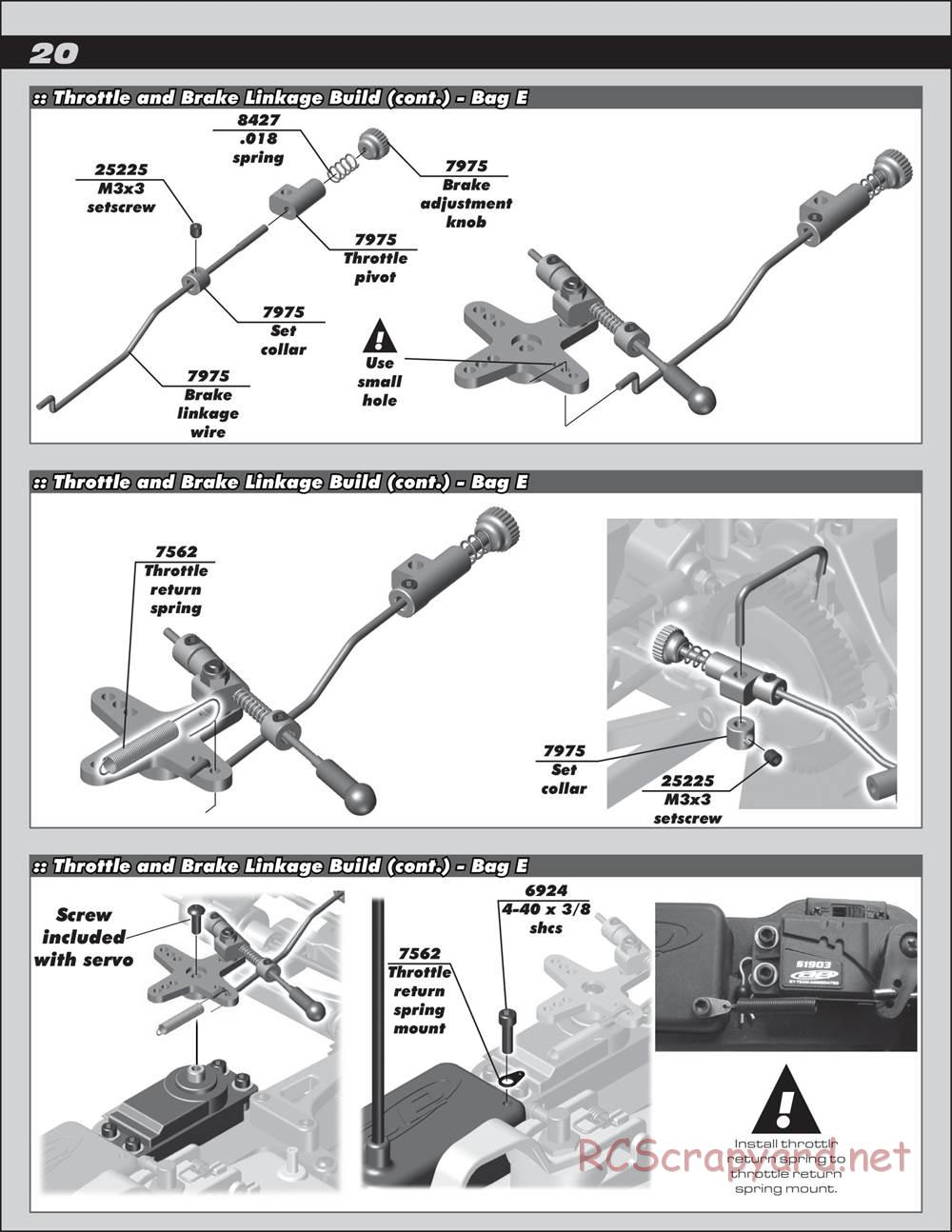 Team Associated - SC10 GT - Manual - Page 20