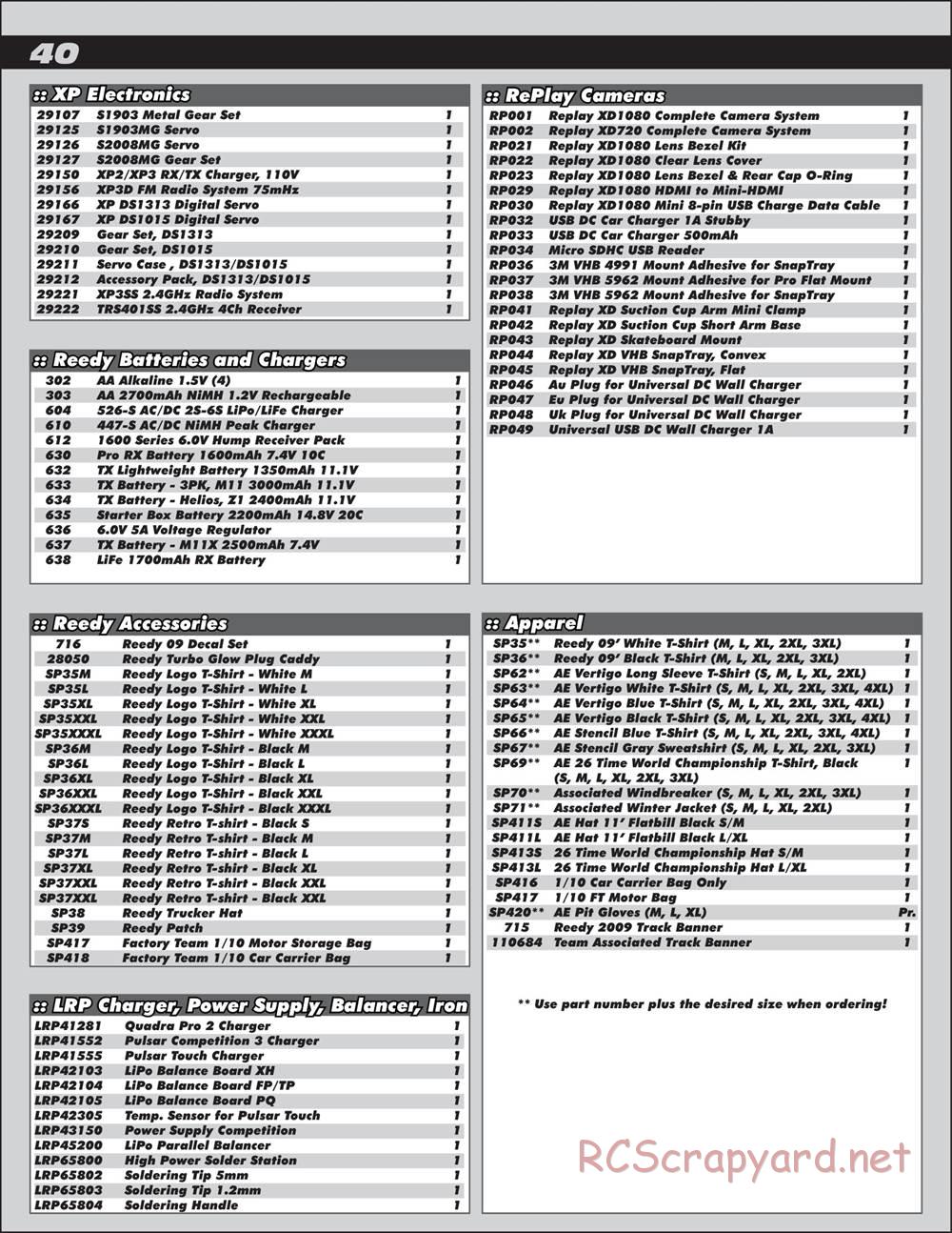 Team Associated - SC10 GT - Manual - Page 40