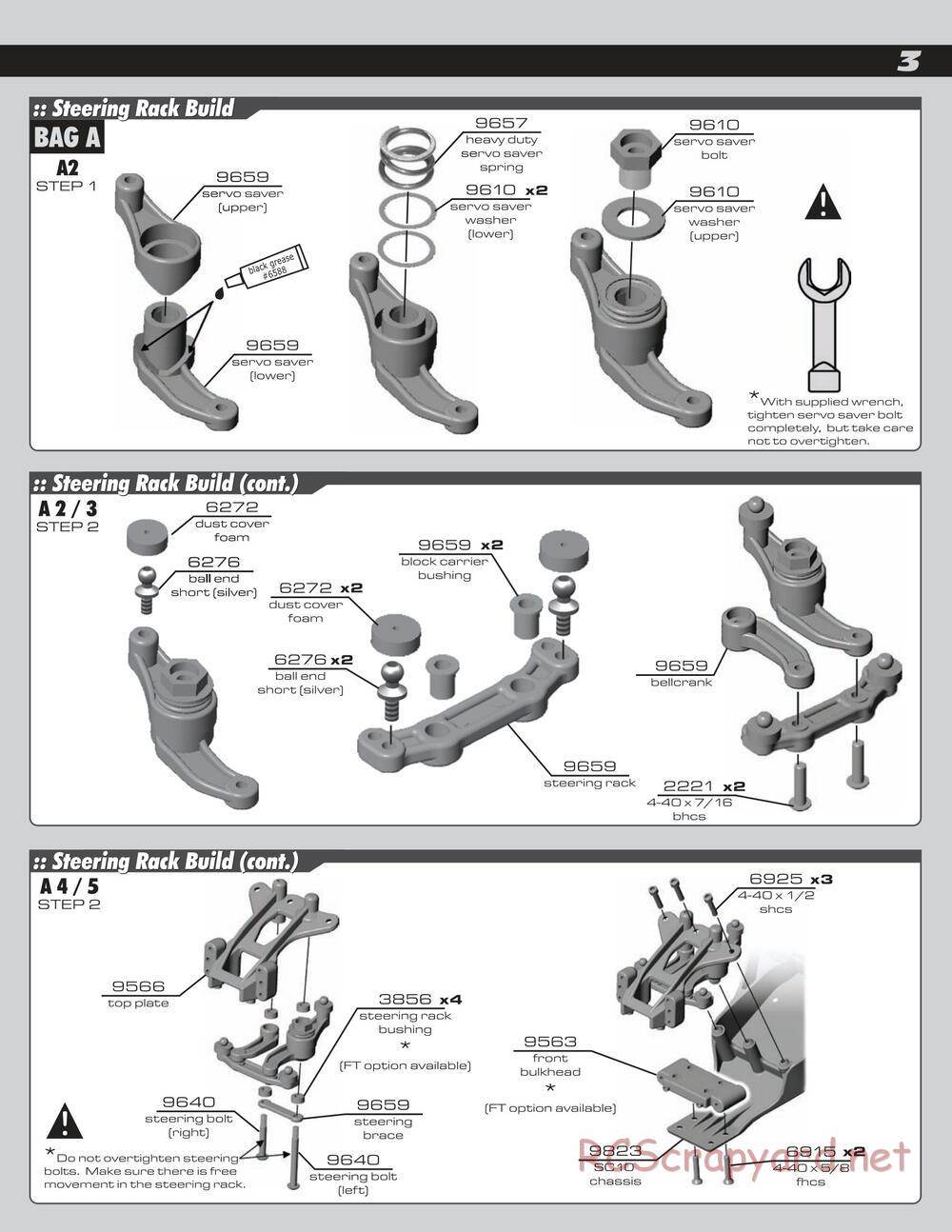 Team Associated - SC10 RTR - Manual - Page 3