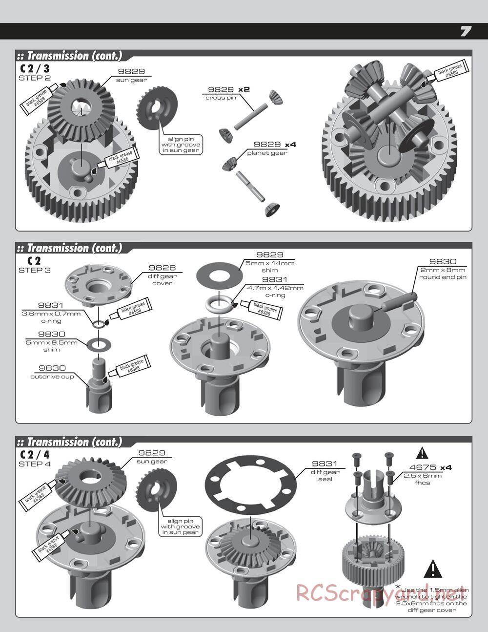 Team Associated - SC10 RTR - Manual - Page 7