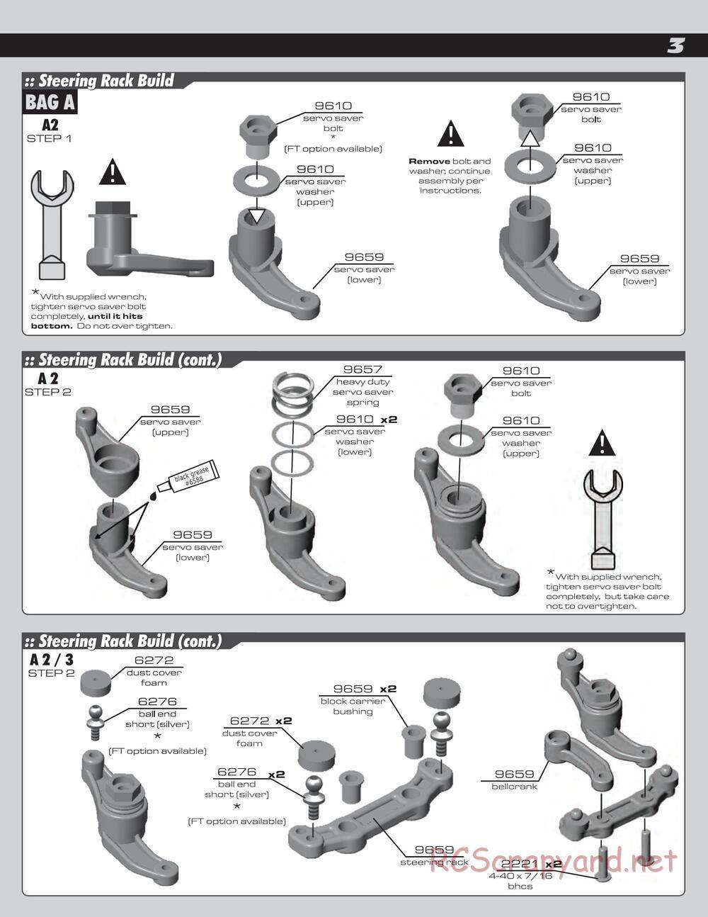 Team Associated - SC10 RS RTR - Manual - Page 3