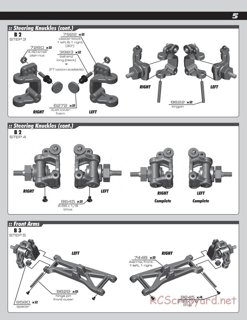 Team Associated - SC10 RS RTR - Manual - Page 5