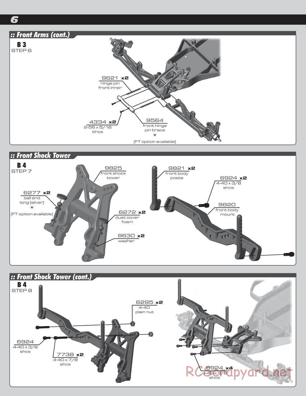 Team Associated - SC10 RS RTR - Manual - Page 6