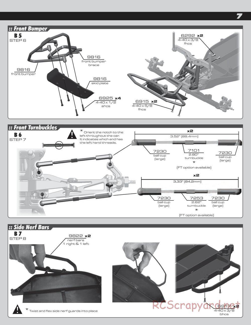 Team Associated - SC10 RS RTR - Manual - Page 7