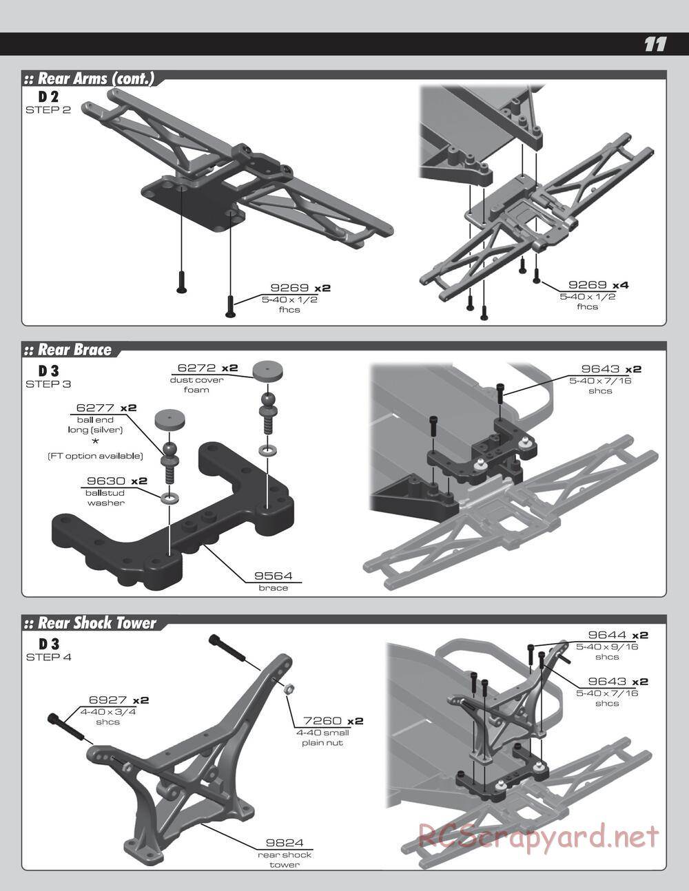 Team Associated - SC10 RS RTR - Manual - Page 11