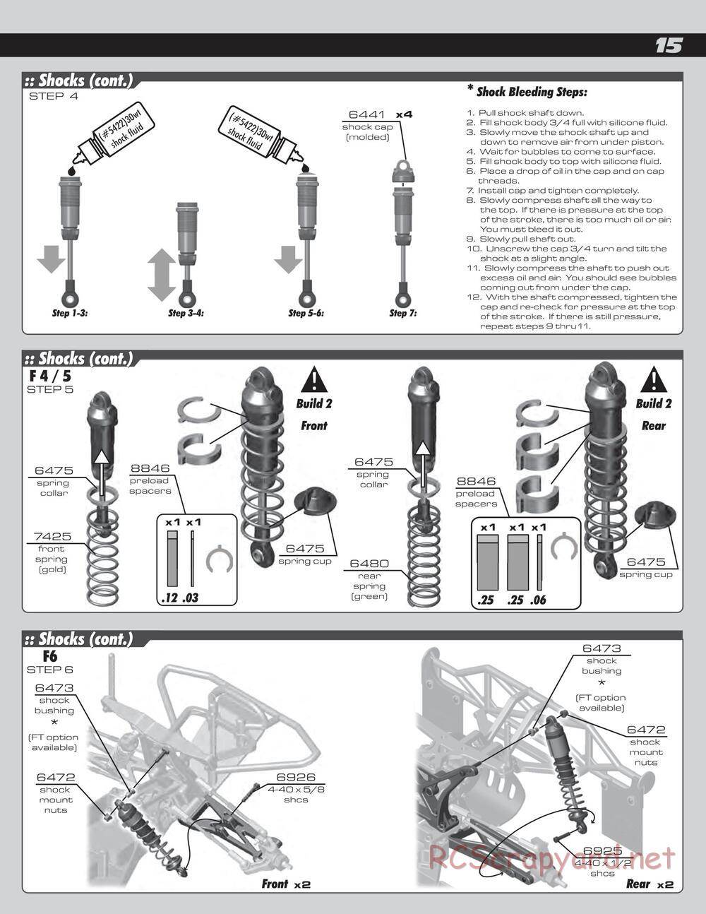 Team Associated - SC10 RS RTR - Manual - Page 15