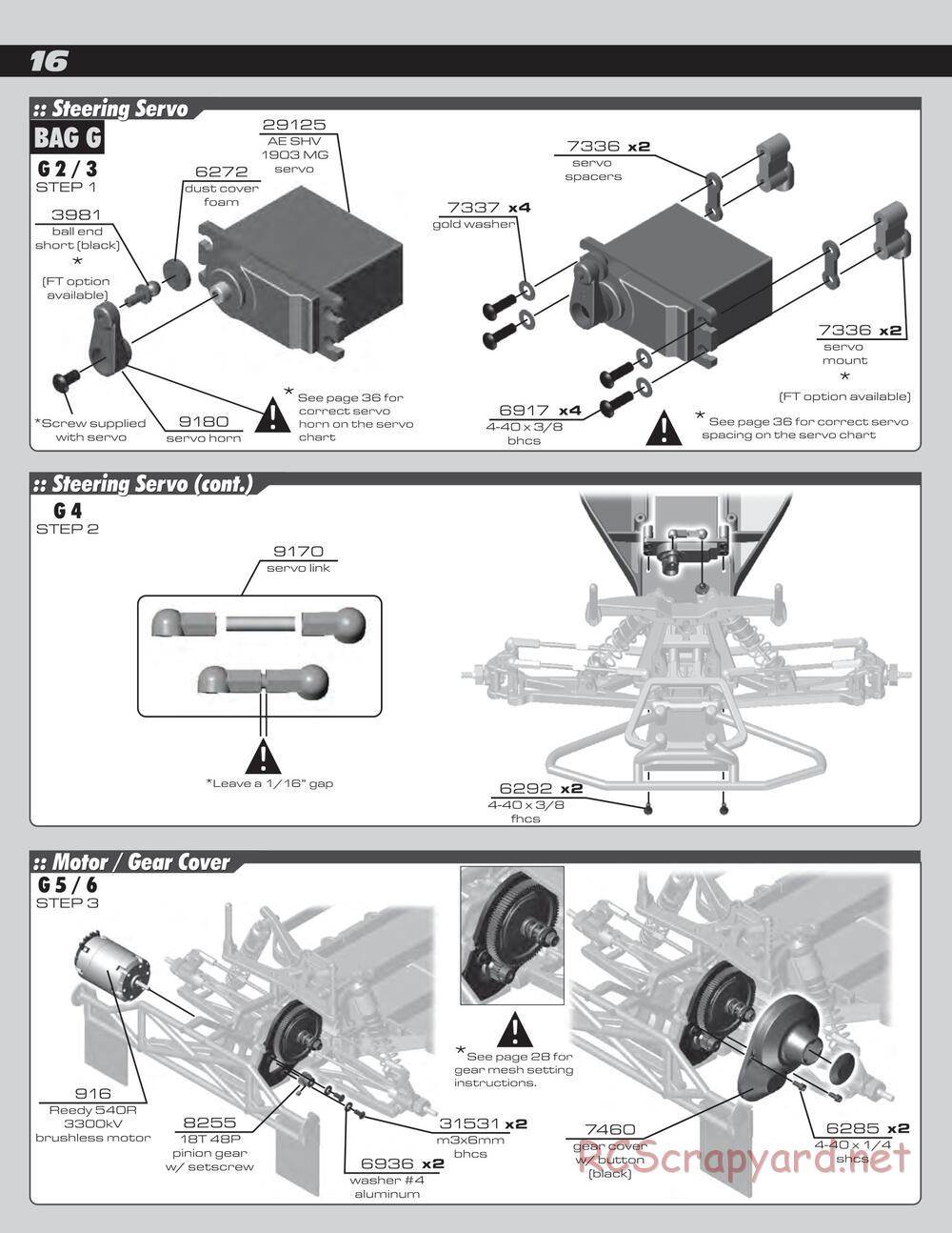 Team Associated - SC10 RS RTR - Manual - Page 16