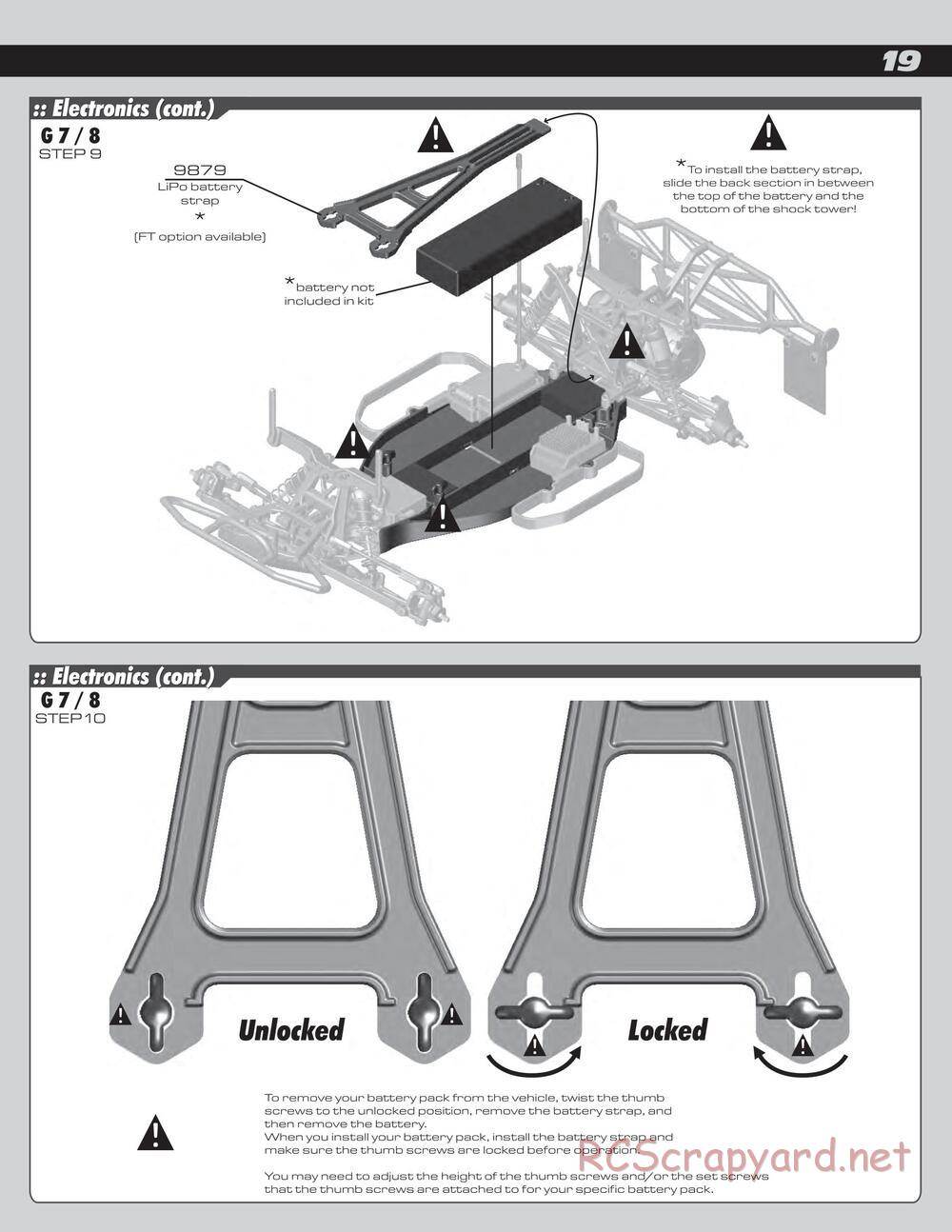 Team Associated - SC10 RS RTR - Manual - Page 19