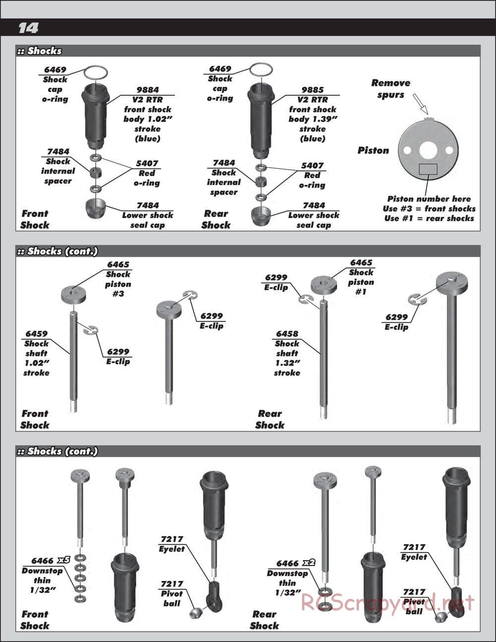 Team Associated - SC10B RS - Manual - Page 14