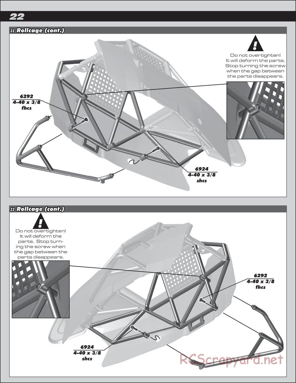 Team Associated - SC10B RS - Manual - Page 22