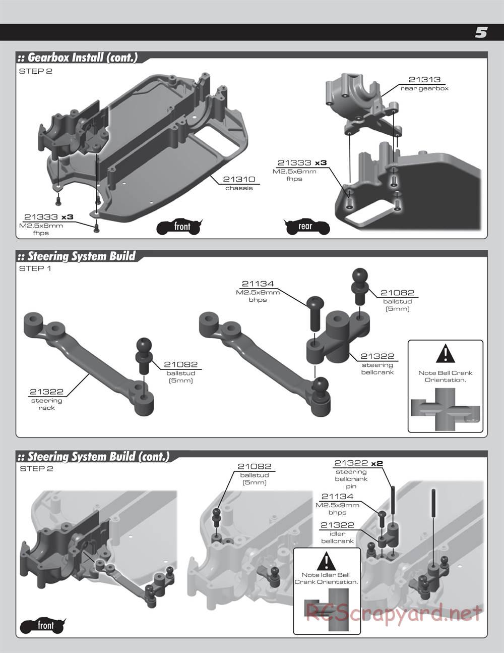 Team Associated - SC18 - Manual - Page 5