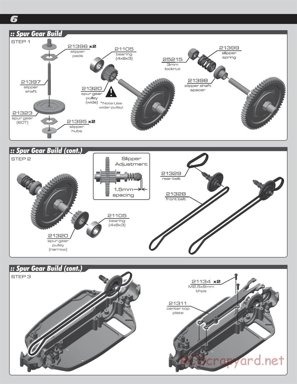 Team Associated - SC18 - Manual - Page 6