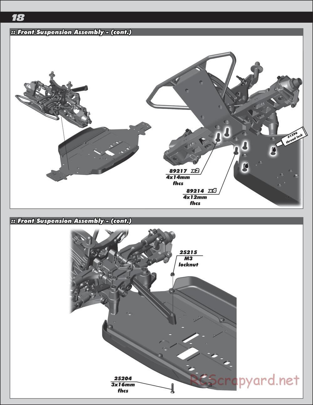 Team Associated - SC8.2e - Manual - Page 18