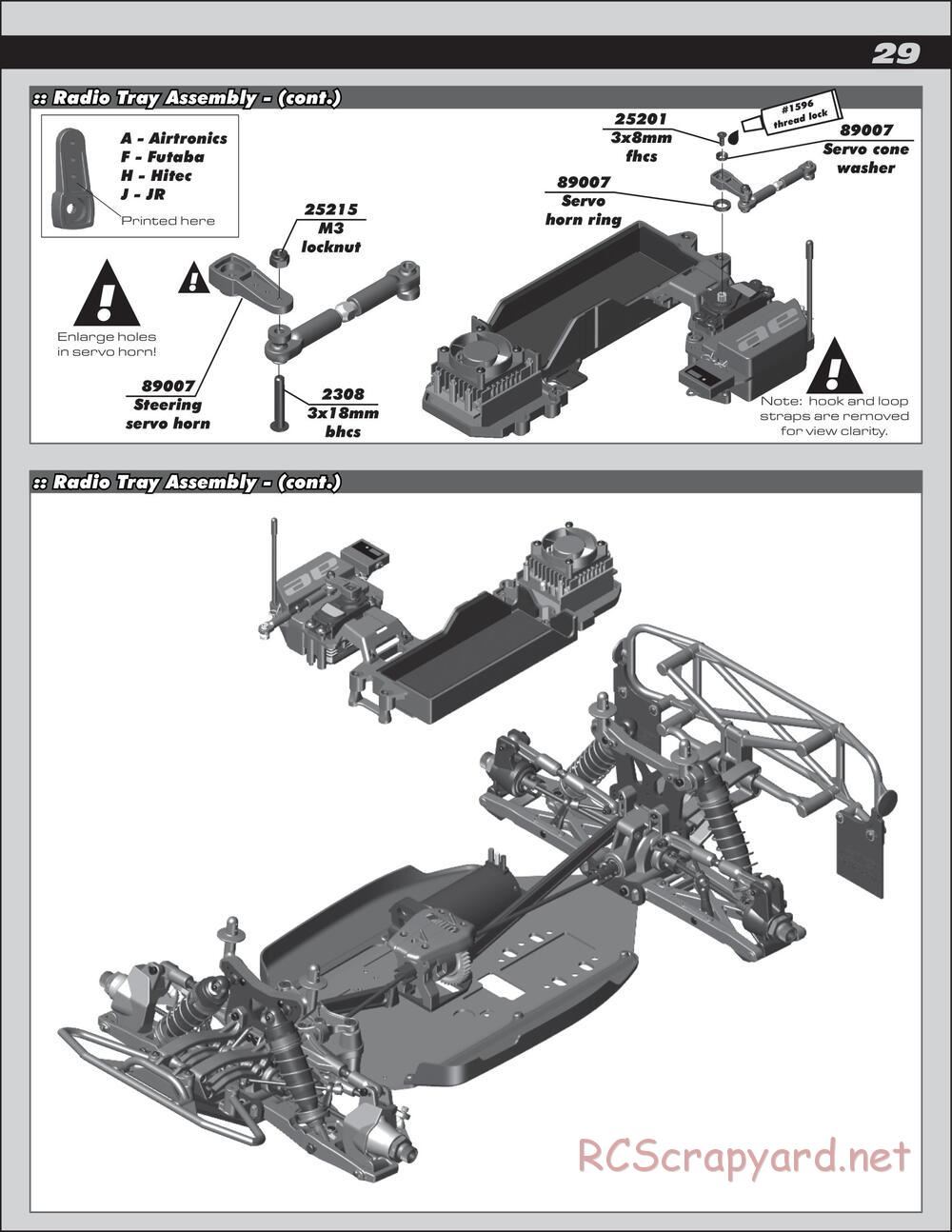 Team Associated - SC8.2e - Manual - Page 29