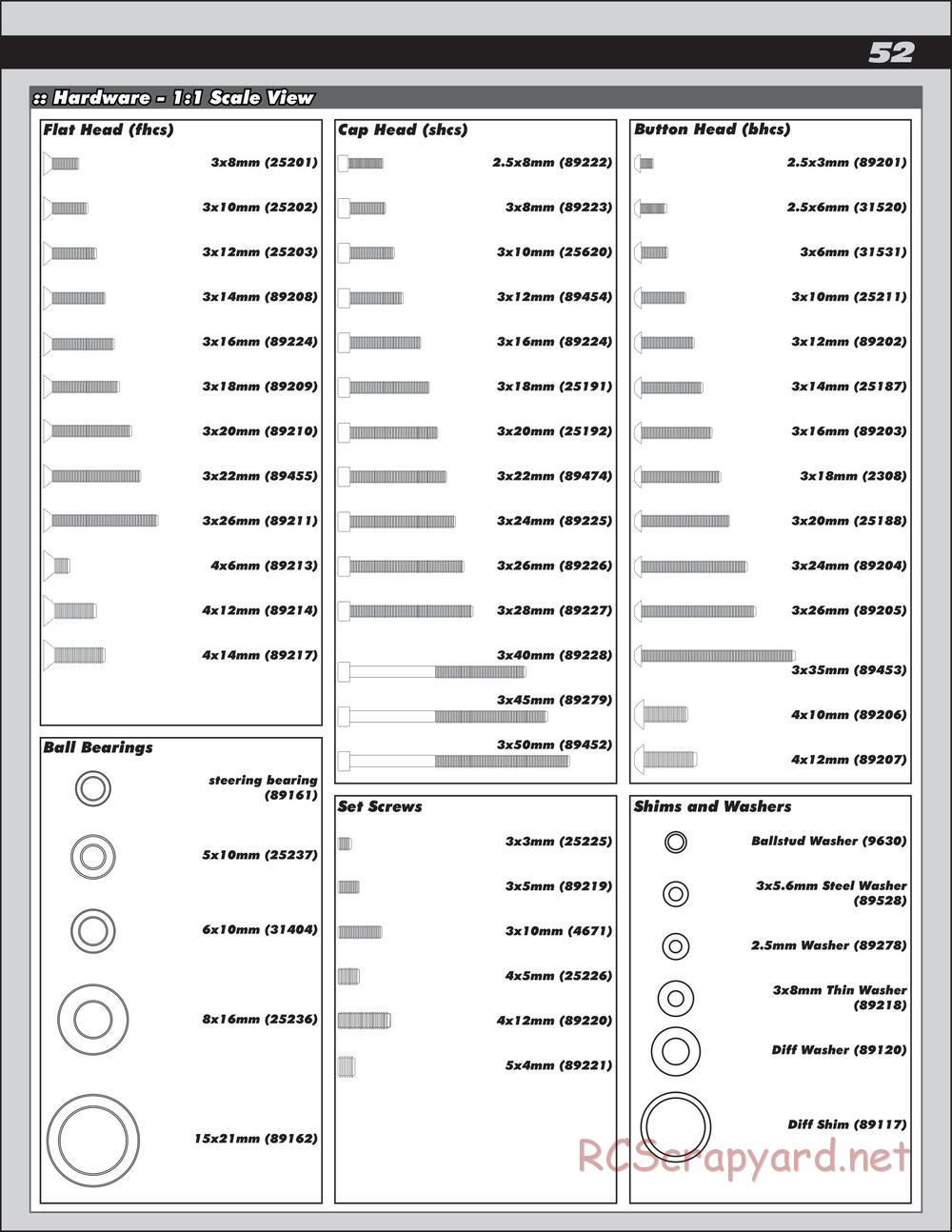 Team Associated - SC8.2e - Manual - Page 51