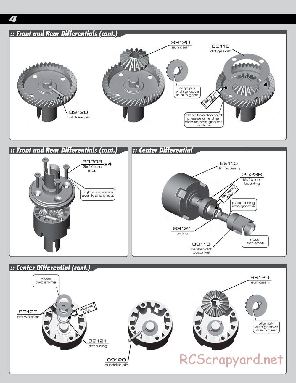 Team Associated - SC8 - Manual - Page 4