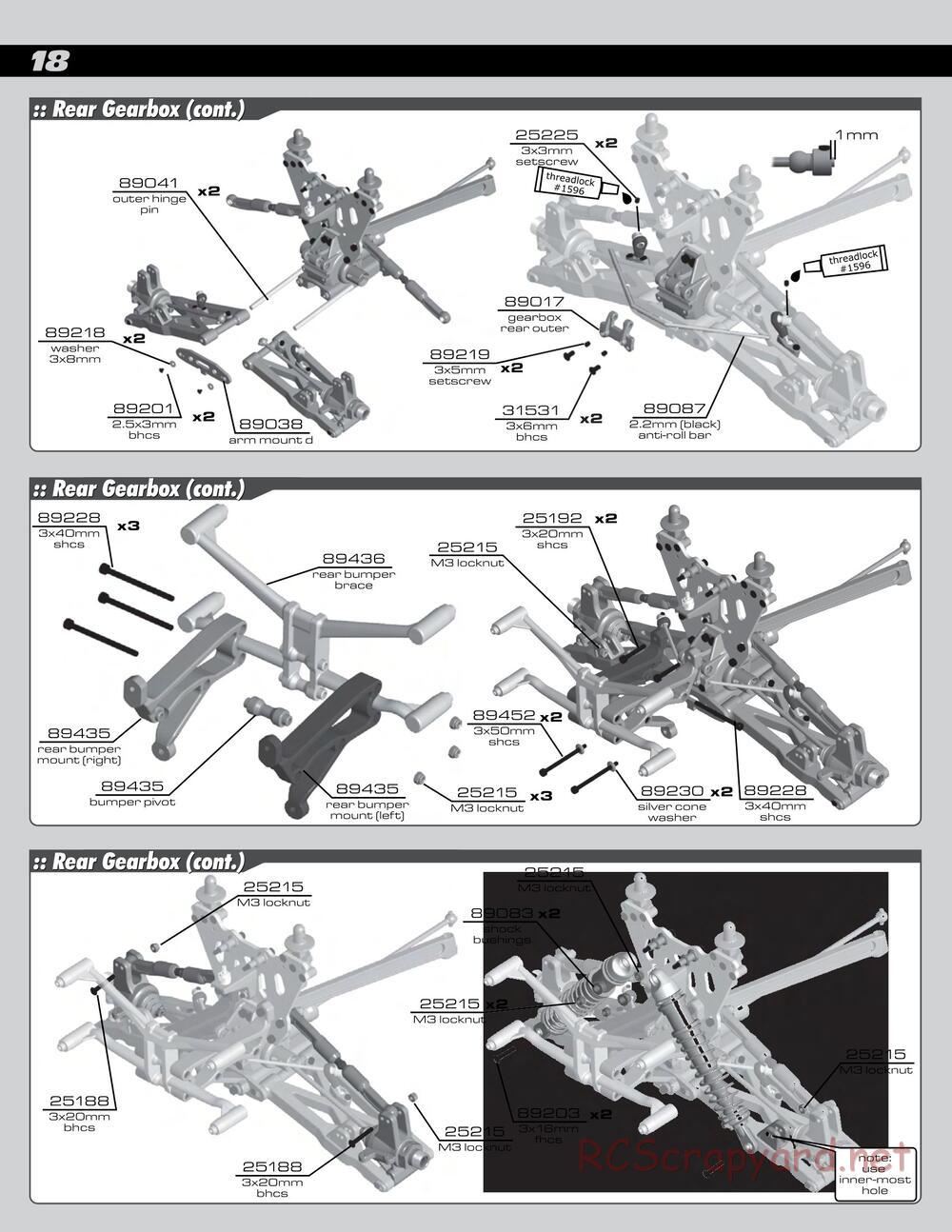 Team Associated - SC8 - Manual - Page 18