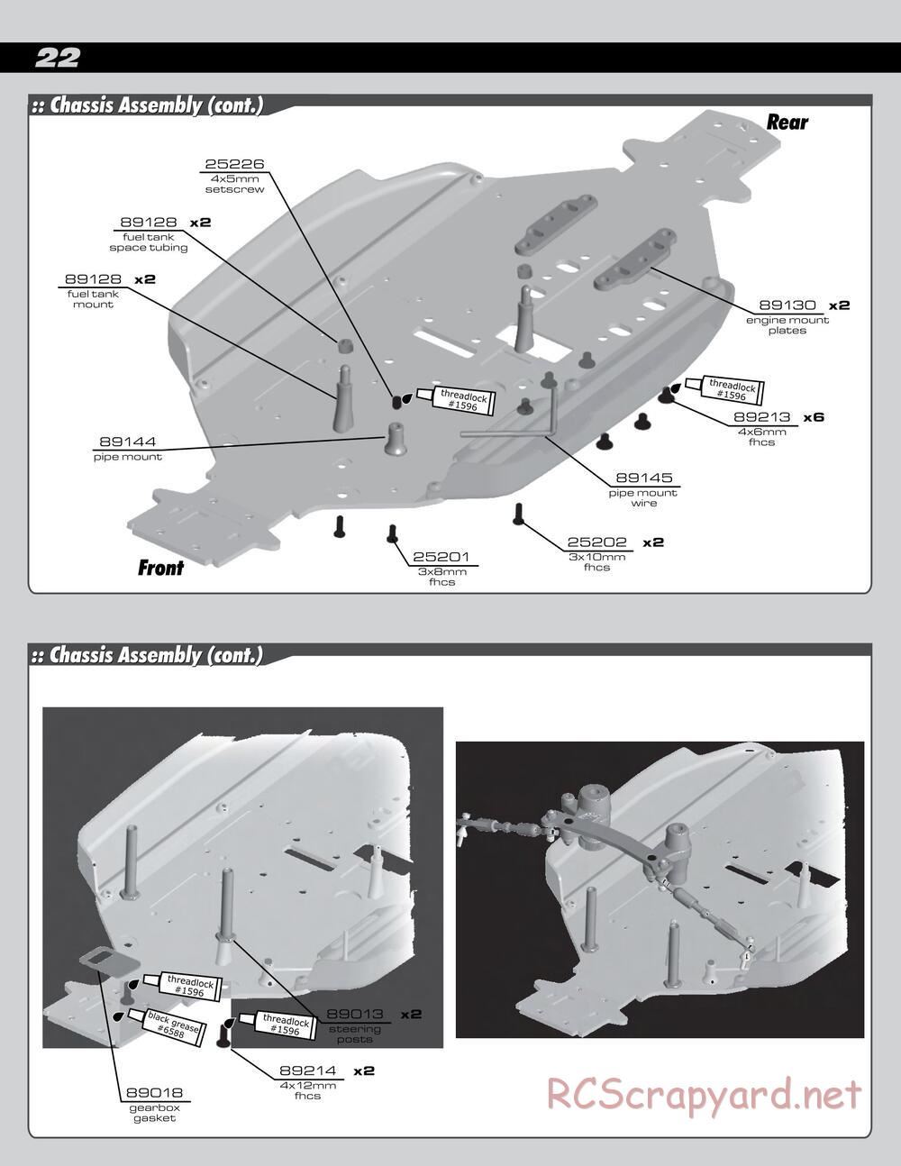 Team Associated - SC8 - Manual - Page 22