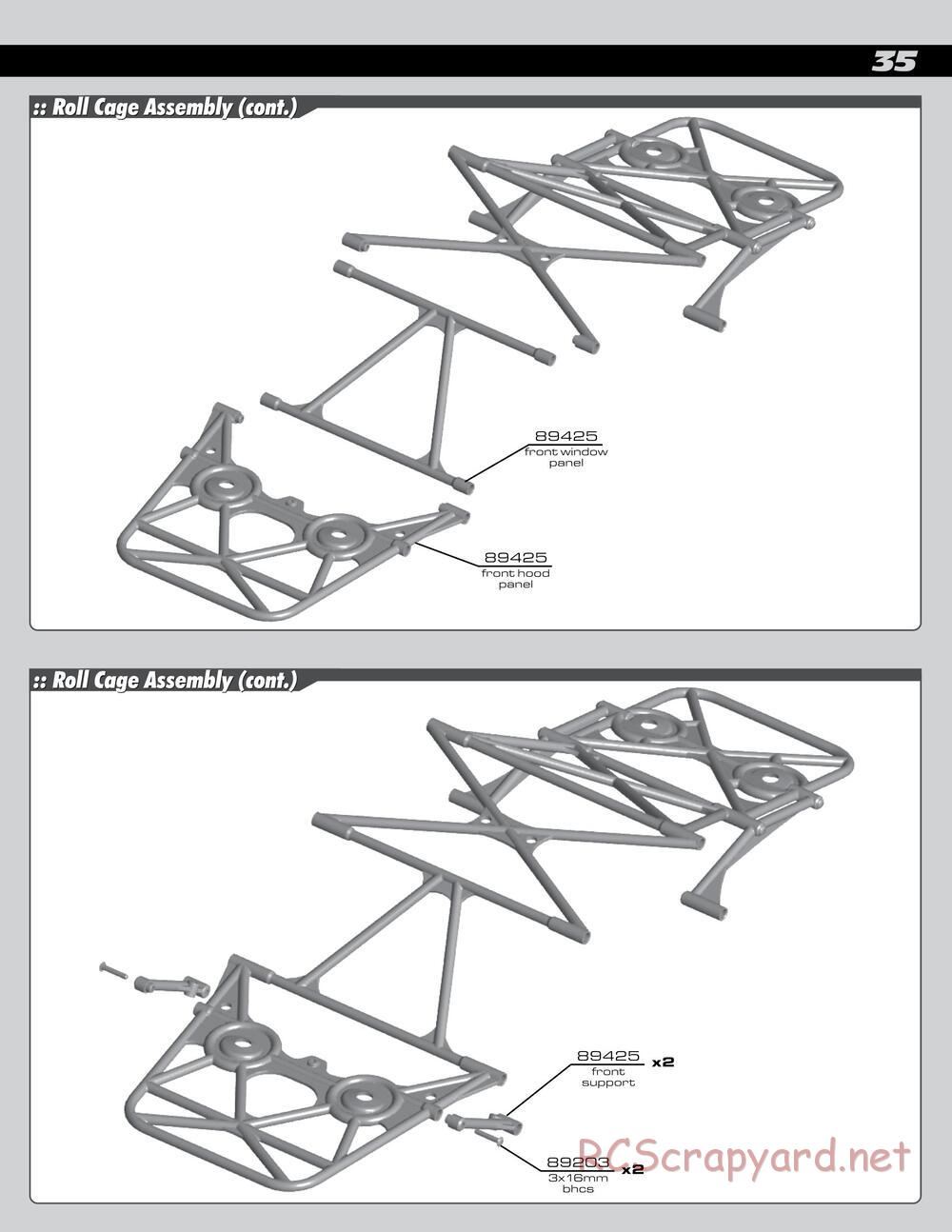Team Associated - SC8 - Manual - Page 35