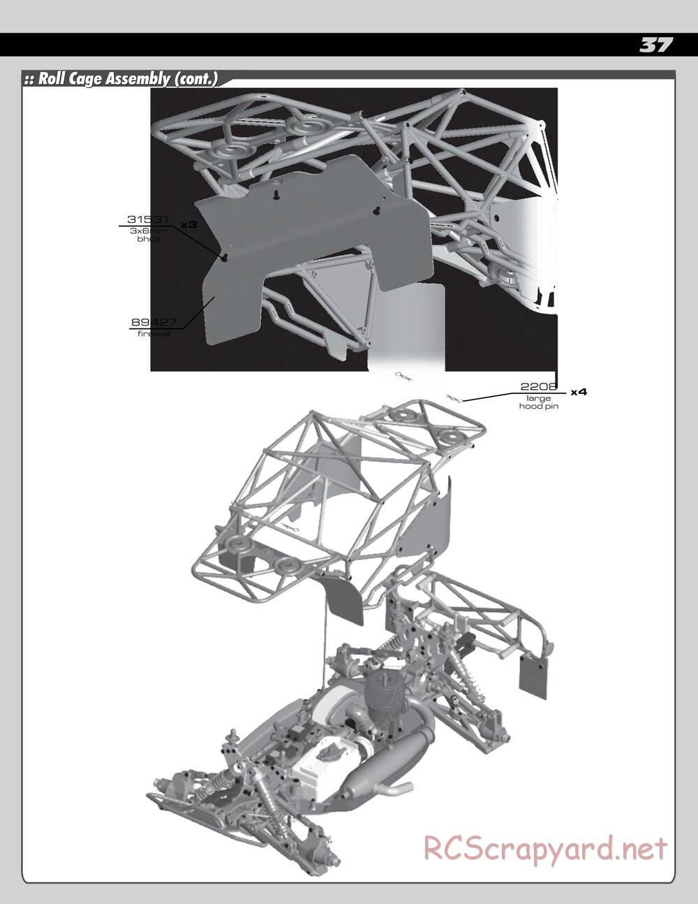 Team Associated - SC8 - Manual - Page 37