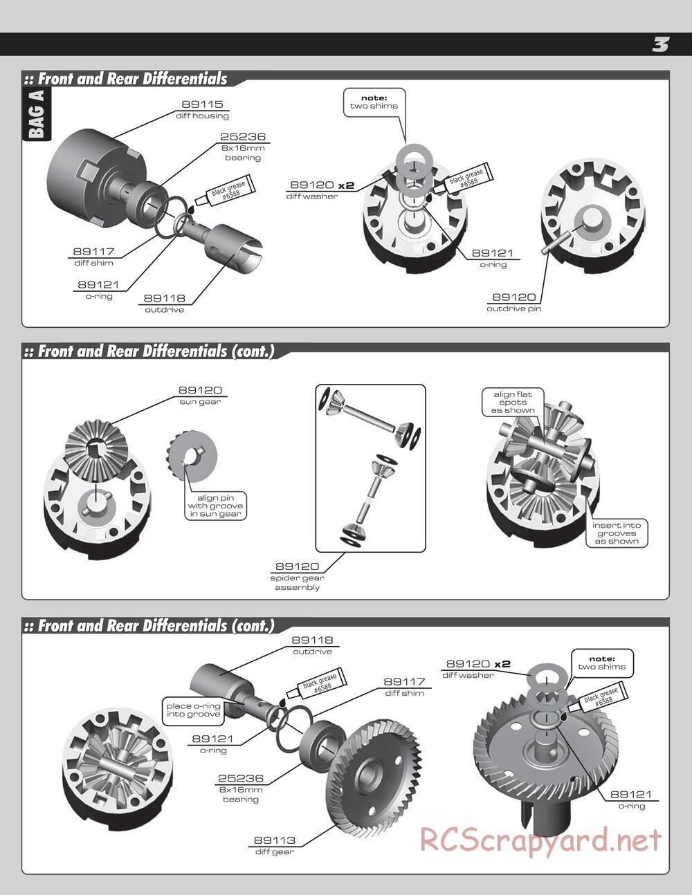 Team Associated - SC8e - Manual - Page 3