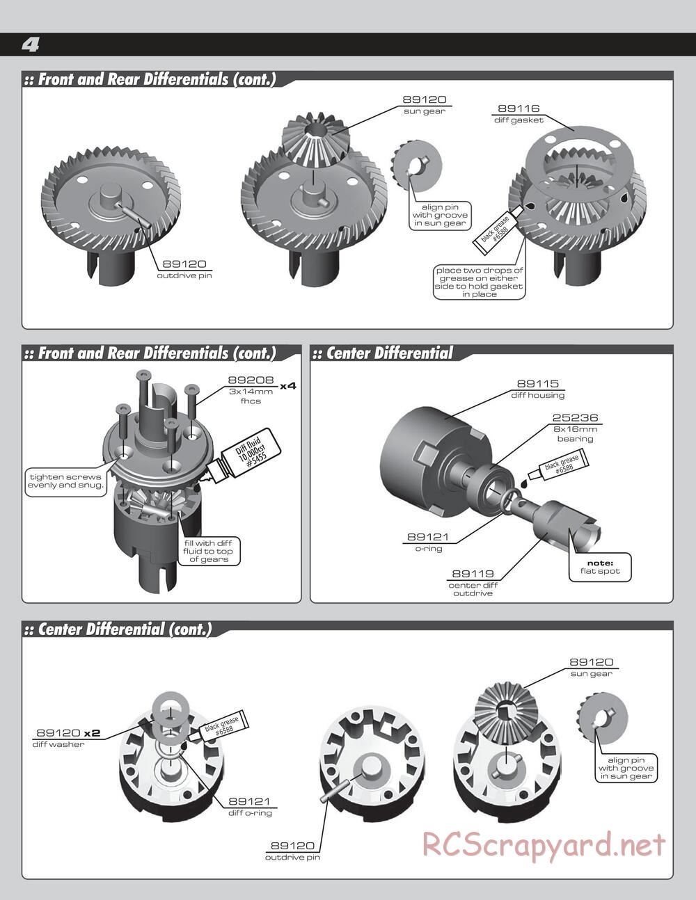 Team Associated - SC8e - Manual - Page 4