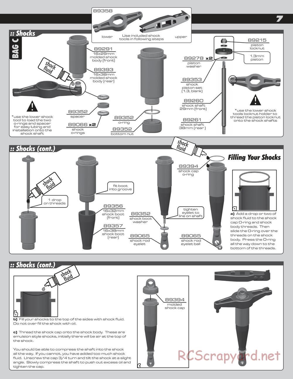 Team Associated - SC8e - Manual - Page 7