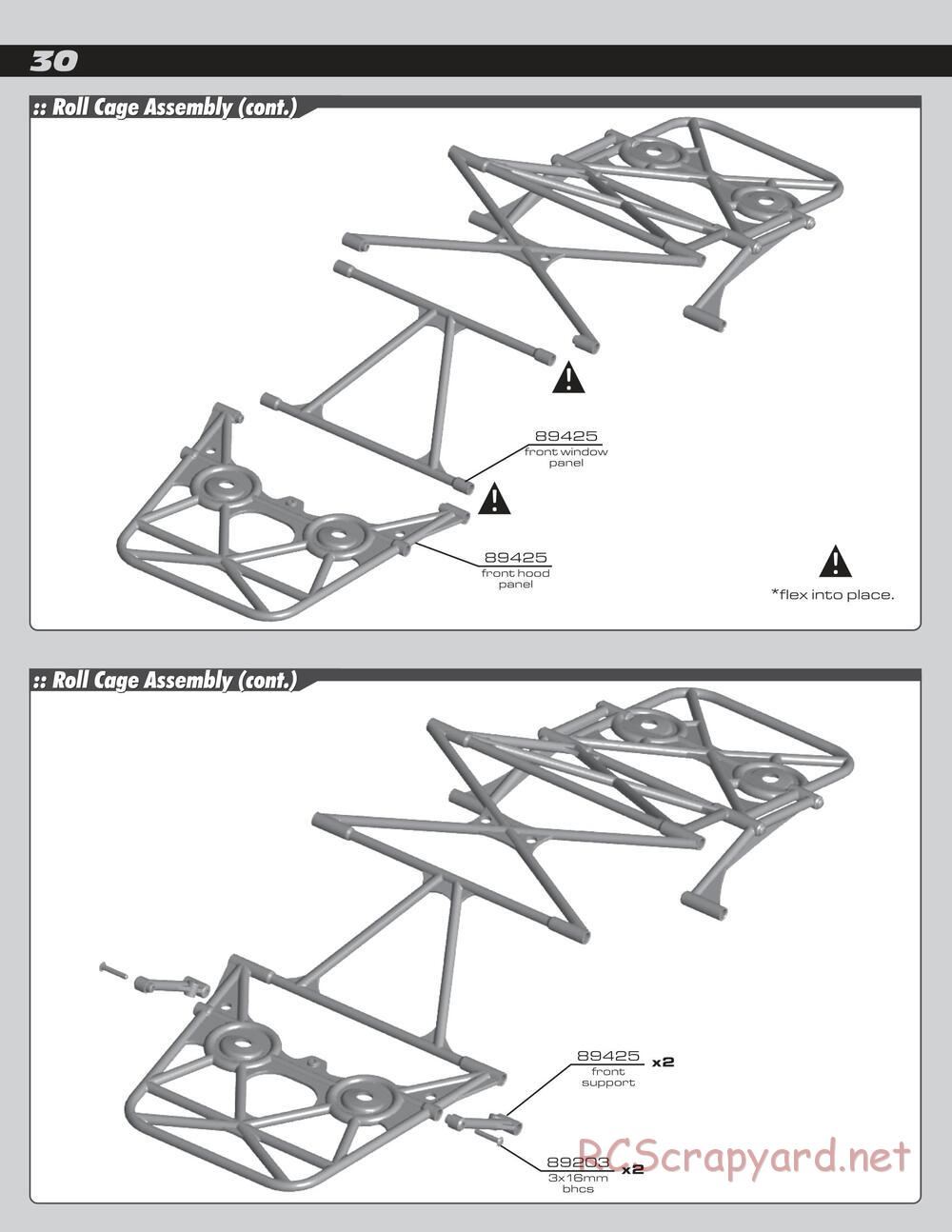 Team Associated - SC8e - Manual - Page 30