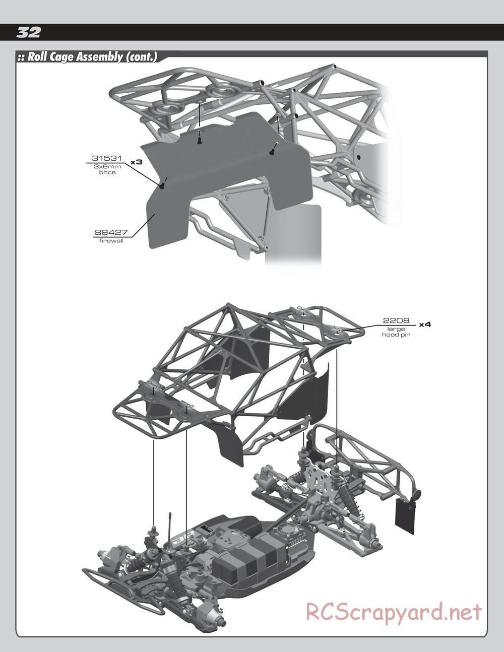 Team Associated - SC8e - Manual - Page 32