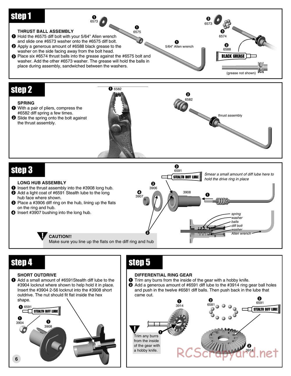 Team Associated - TC3 (2000) - Manual - Page 5