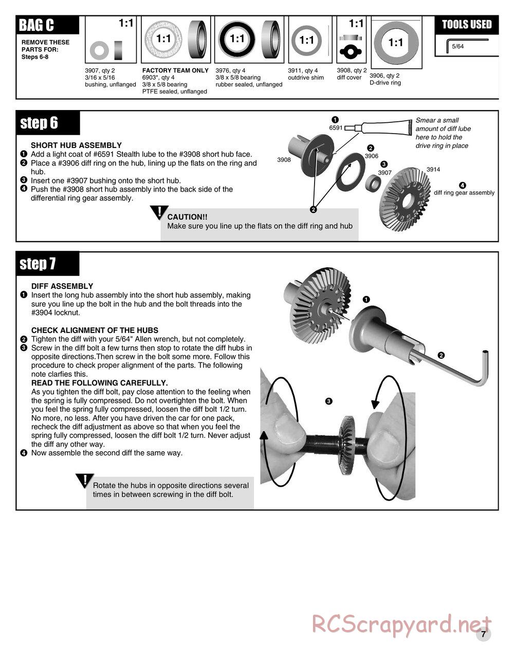 Team Associated - TC3 (2000) - Manual - Page 6