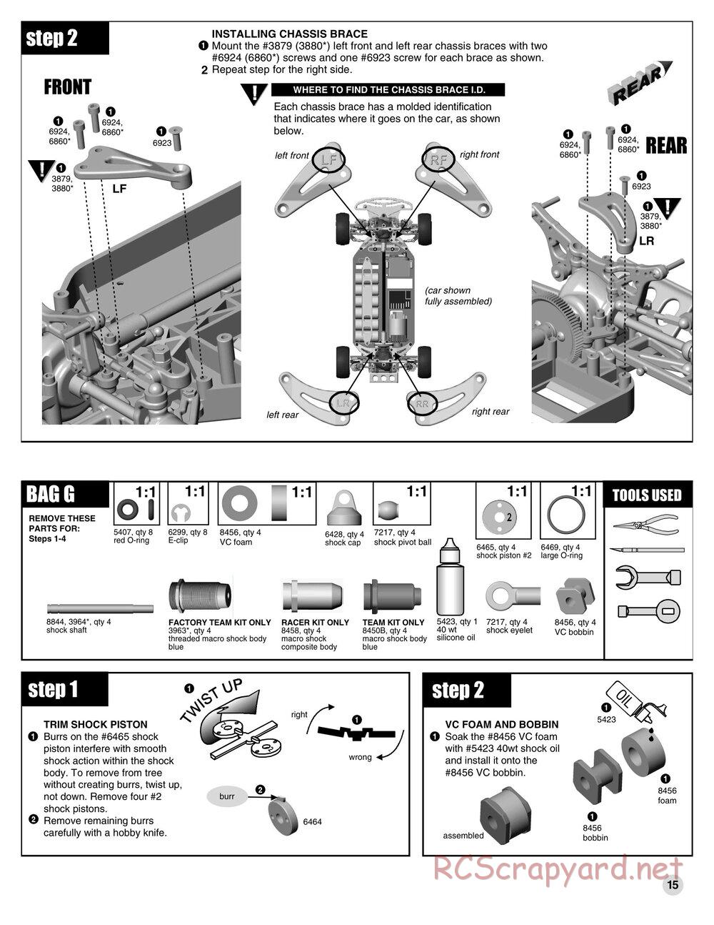 Team Associated - TC3 (2000) - Manual - Page 14