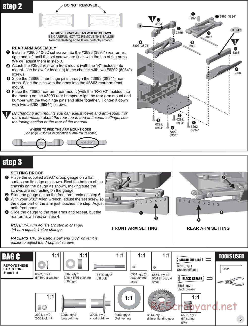 Team Associated - TC3 (2000 - 2004) - Manual - Page 4