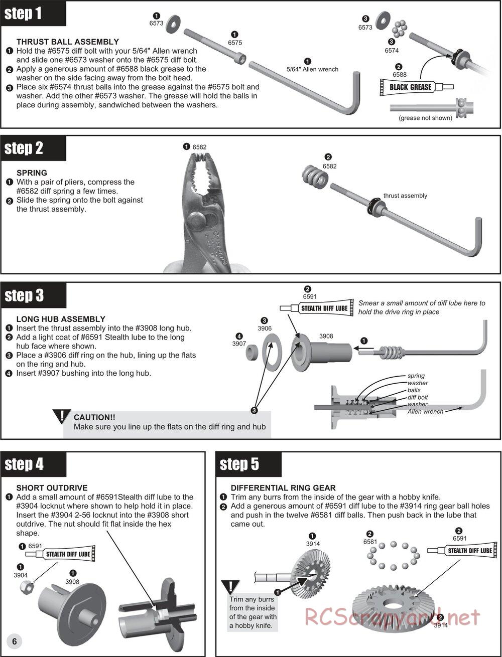 Team Associated - TC3 (2000 - 2004) - Manual - Page 5