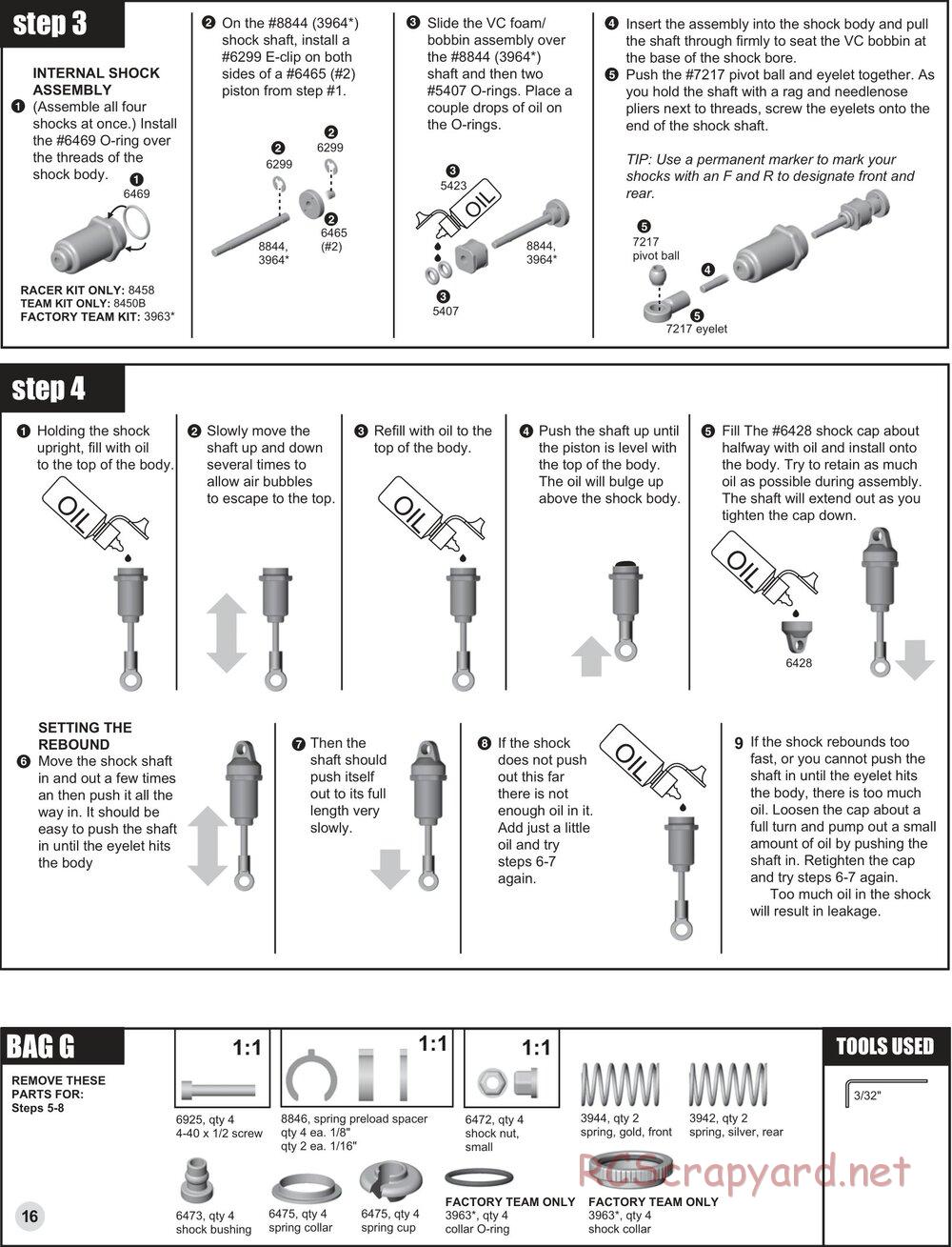 Team Associated - TC3 (2000 - 2004) - Manual - Page 15