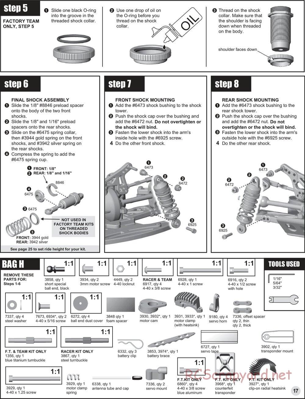 Team Associated - TC3 (2000 - 2004) - Manual - Page 16