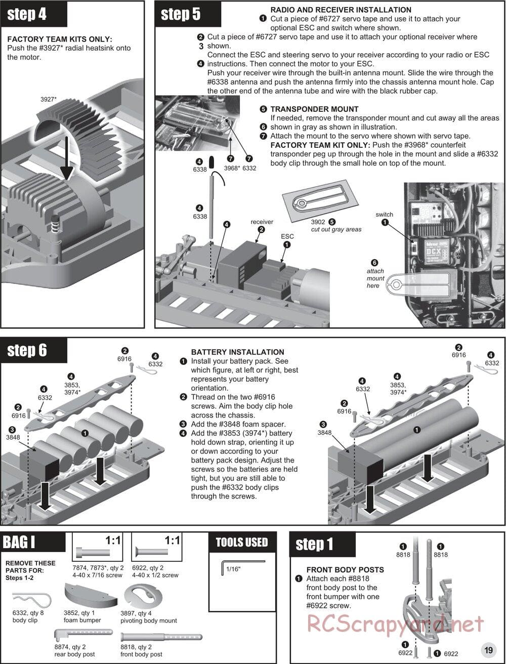 Team Associated - TC3 (2000 - 2004) - Manual - Page 18