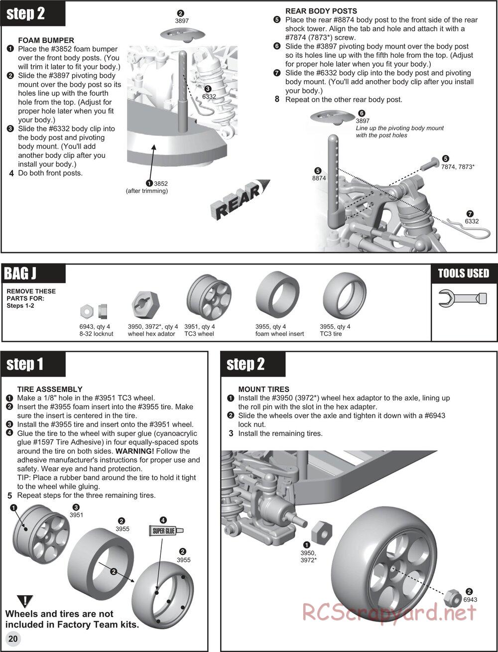 Team Associated - TC3 (2000 - 2004) - Manual - Page 19