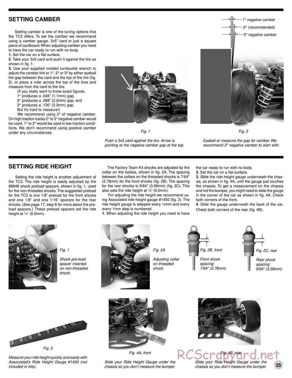 Team Associated - TC3 (2000 - 2004) - Manual - Page 24