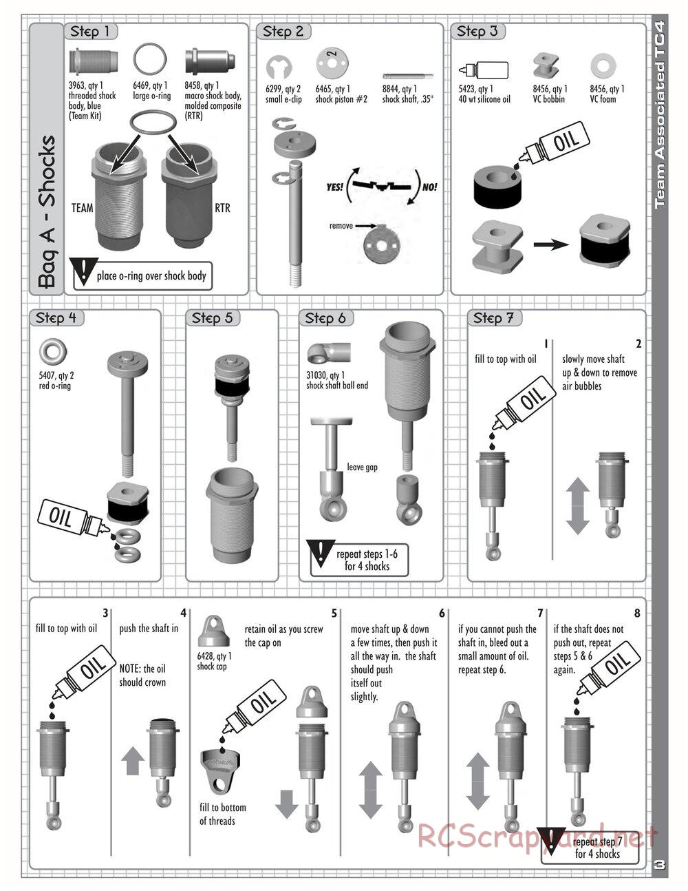 Team Associated - TC4 Team / RTR - Manual - Page 5