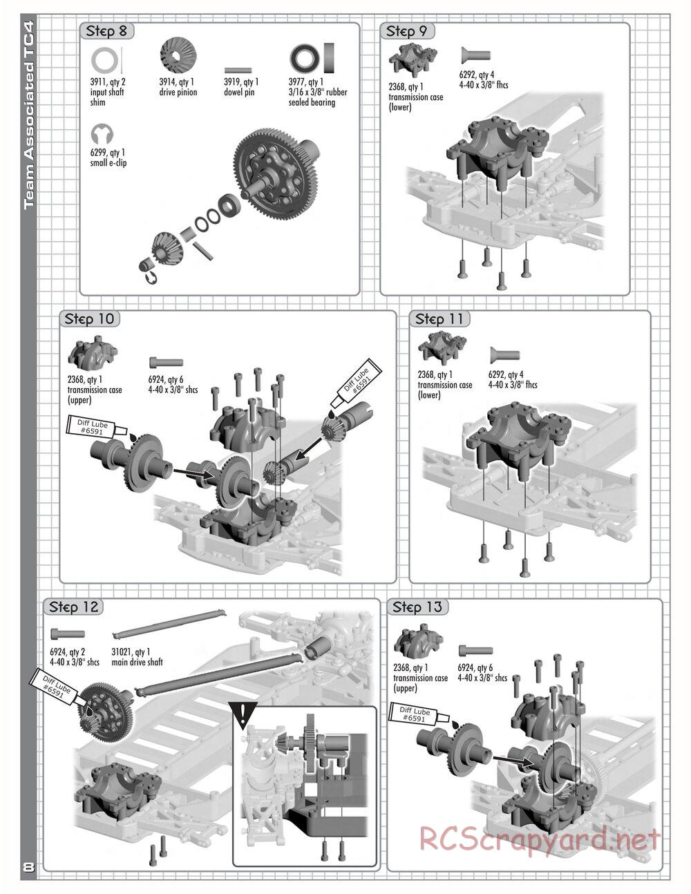 Team Associated - TC4 Team / RTR - Manual - Page 10