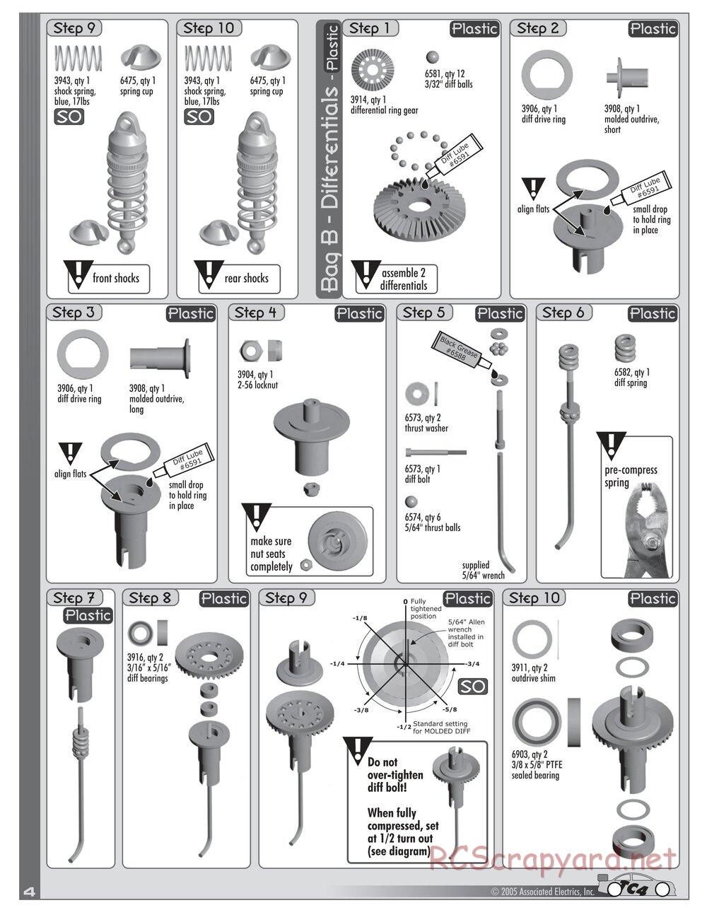 Team Associated - TC4 Factory Team - Manual - Page 4