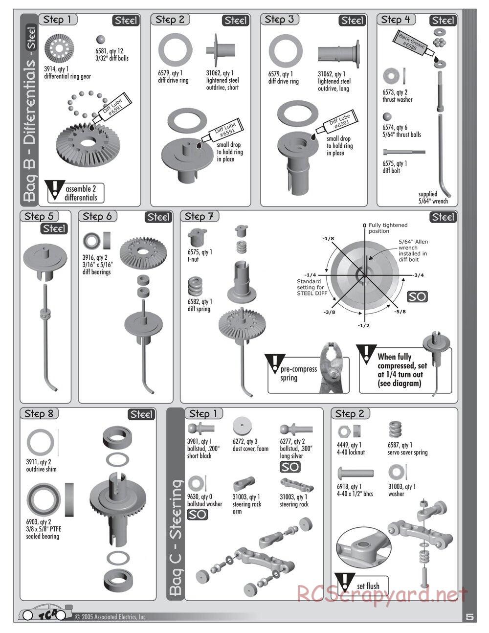 Team Associated - TC4 Factory Team - Manual - Page 5