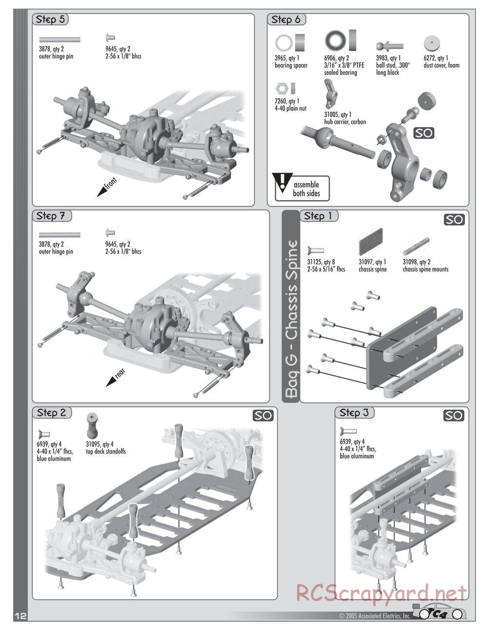 Team Associated - TC4 Factory Team - Manual - Page 11